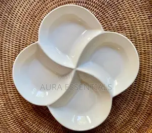 4 Section Ceramic Dish