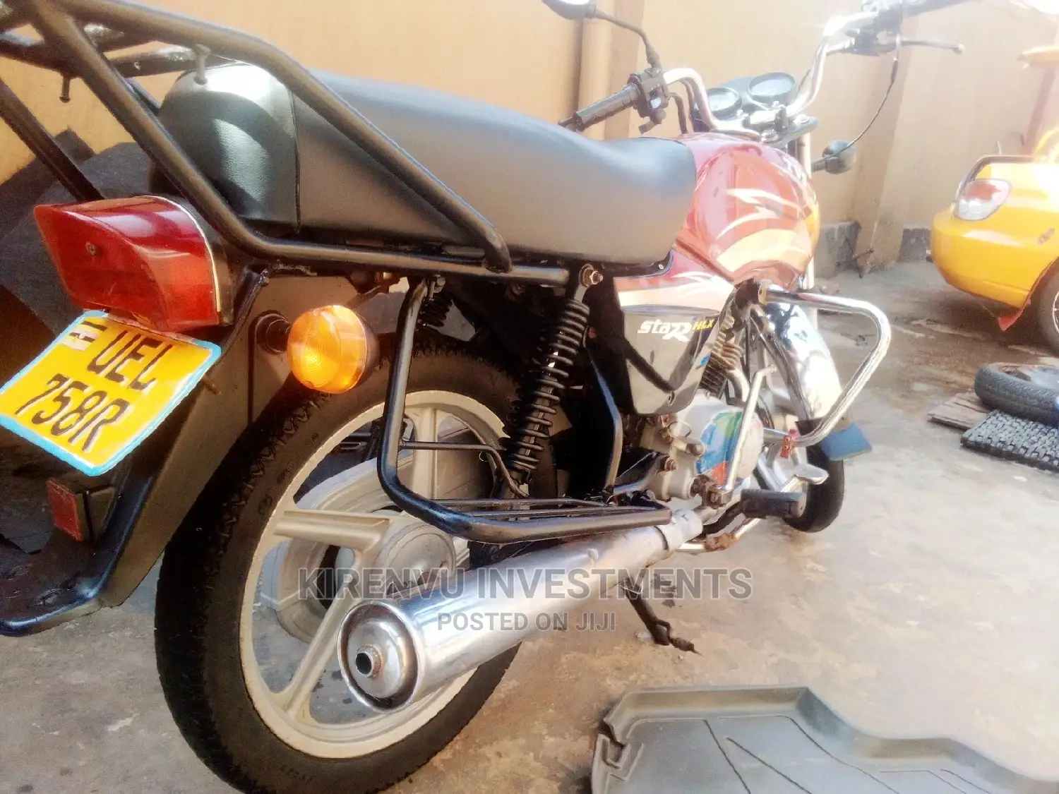 TVS Apache 180 RTR 2015 Red