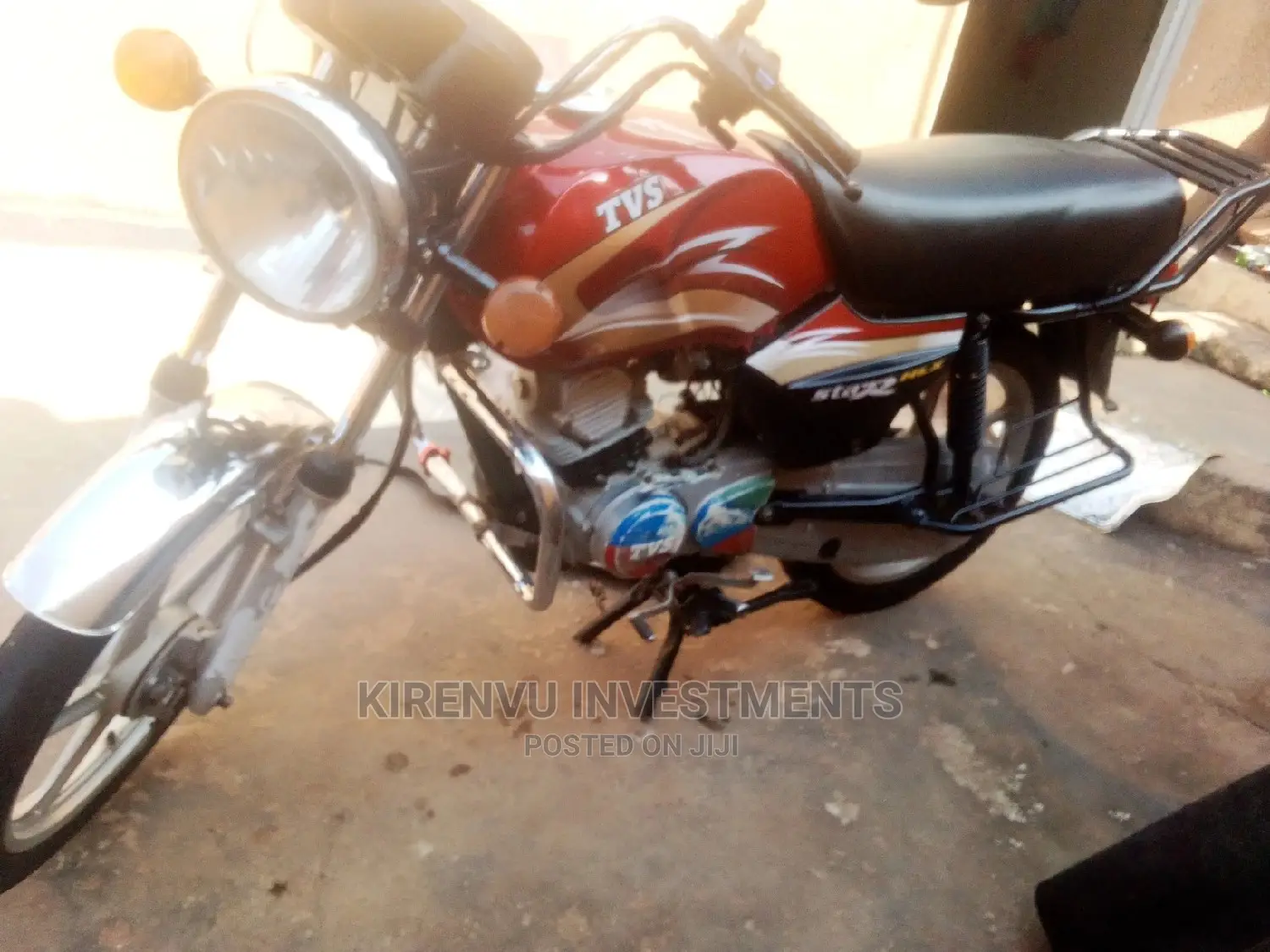 TVS Apache 180 RTR 2015 Red