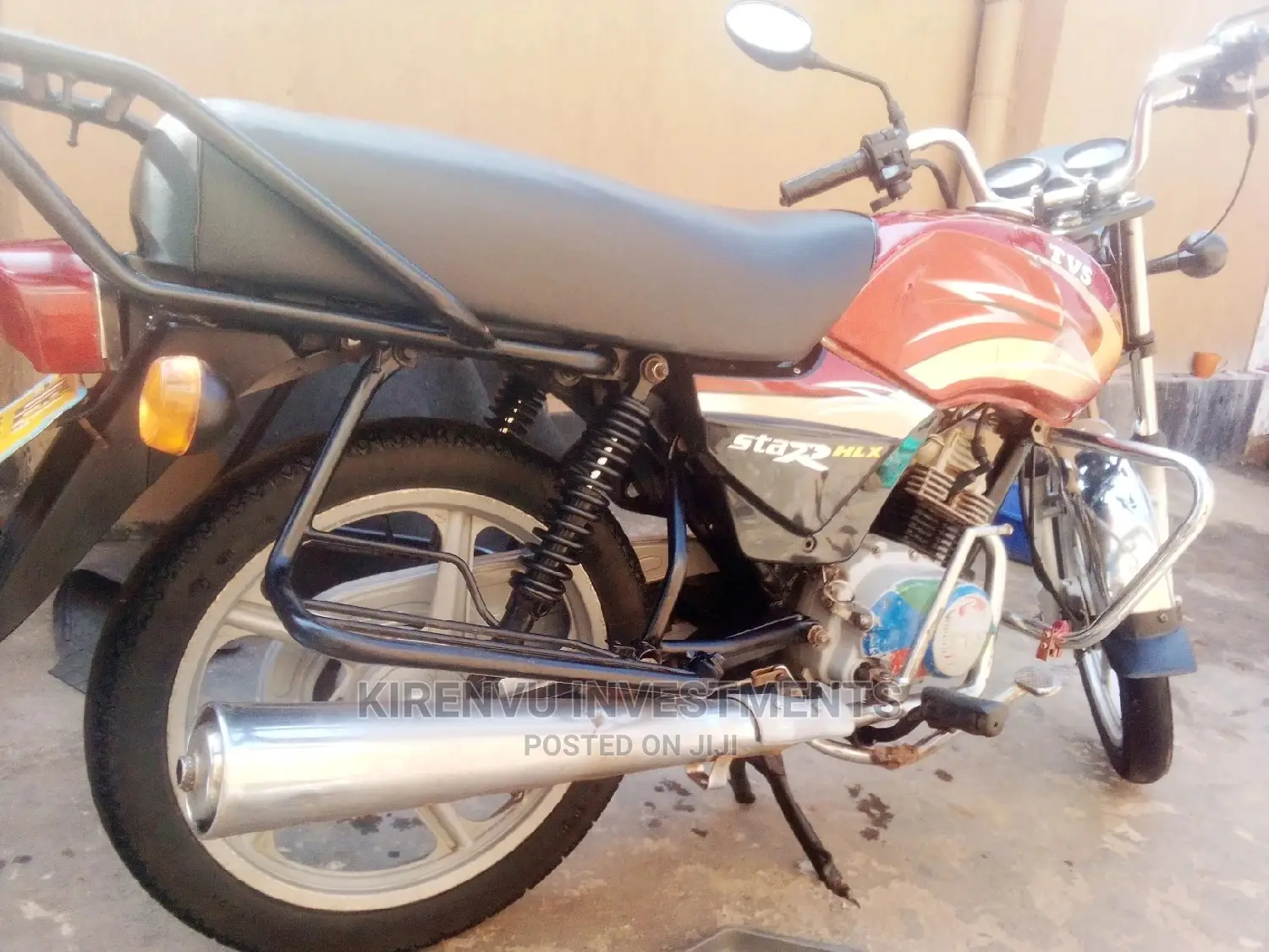 TVS Apache 180 RTR 2015 Red
