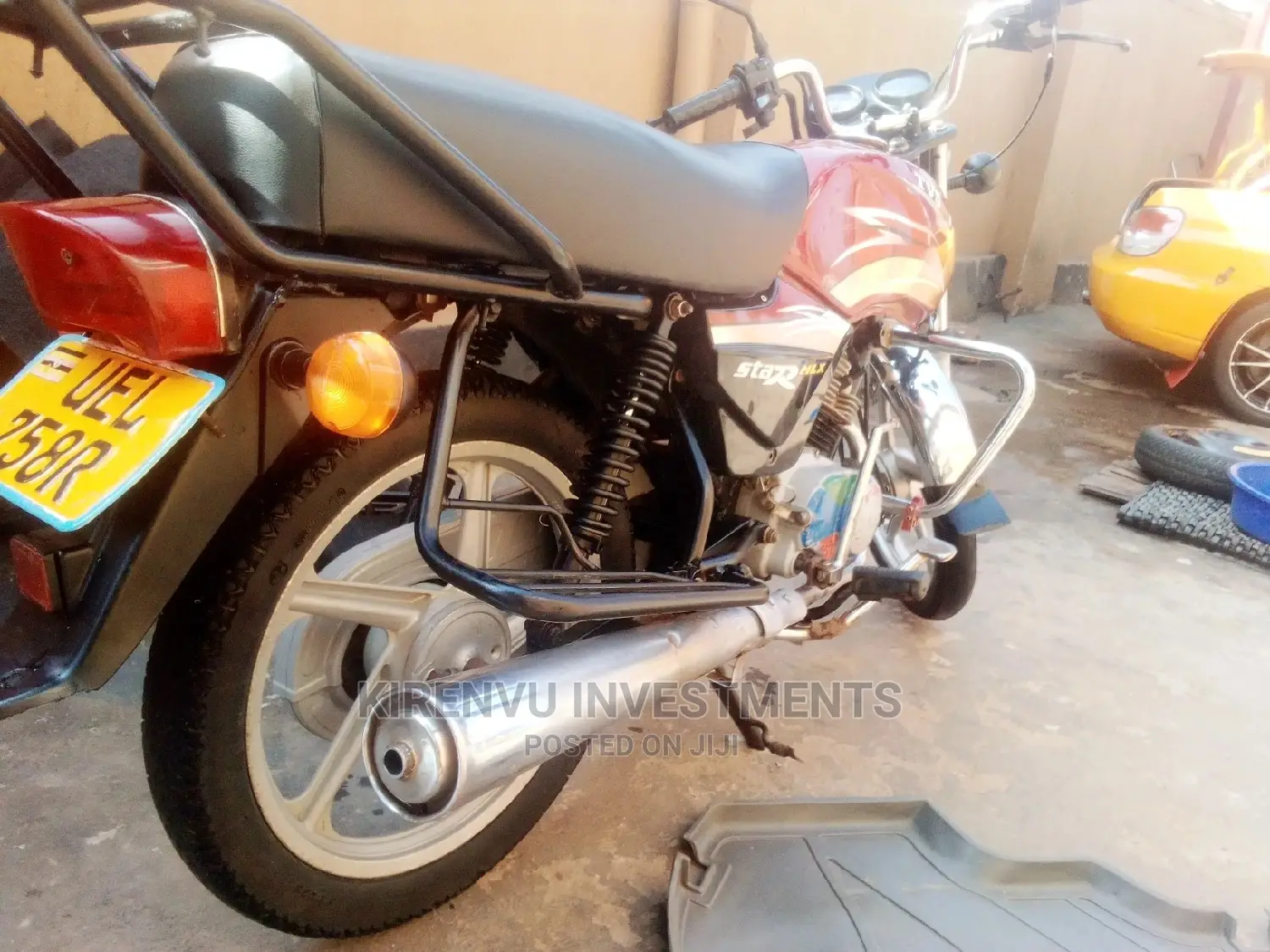 TVS Apache 180 RTR 2015 Red