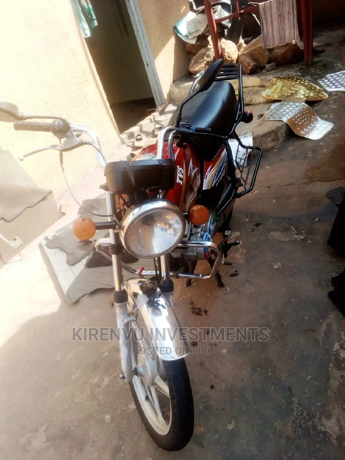 TVS Apache 180 RTR 2015 Red