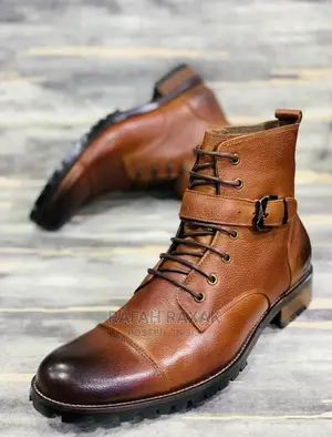 Original Brown High Top Timberland Leather Boots