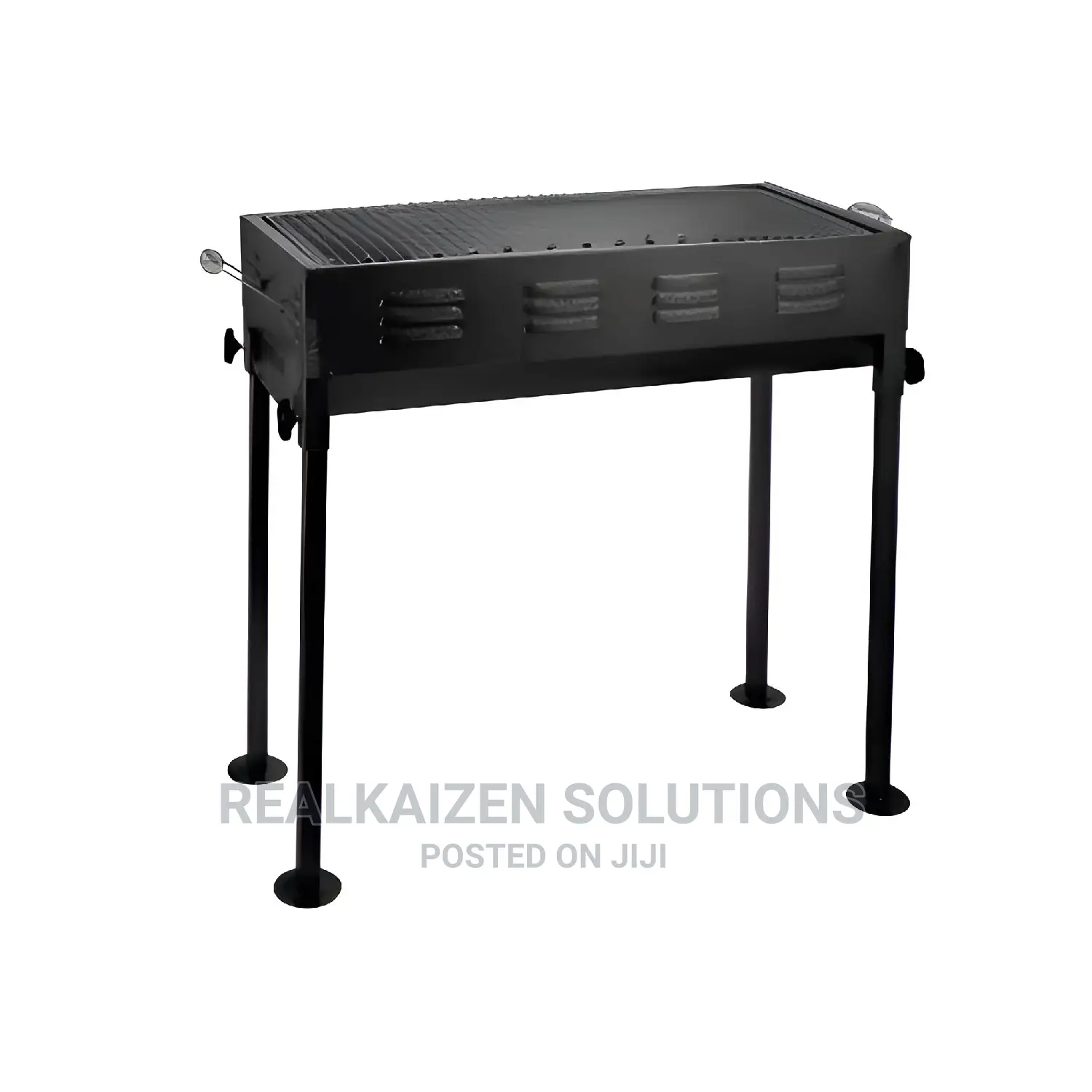 ROYALFORD Durable Iron Casting Barbecue Stand With Grill