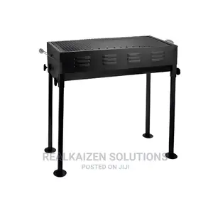ROYALFORD Durable Iron Casting Barbecue Stand With Grill