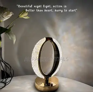 Touch Sensor Crystal Table Lamp
