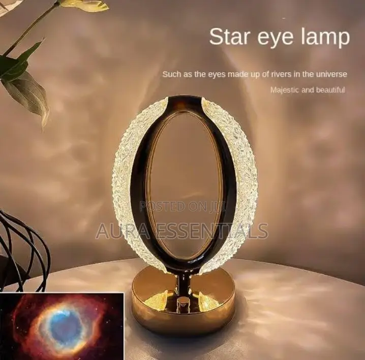 Touch Sensor Crystal Table Lamp