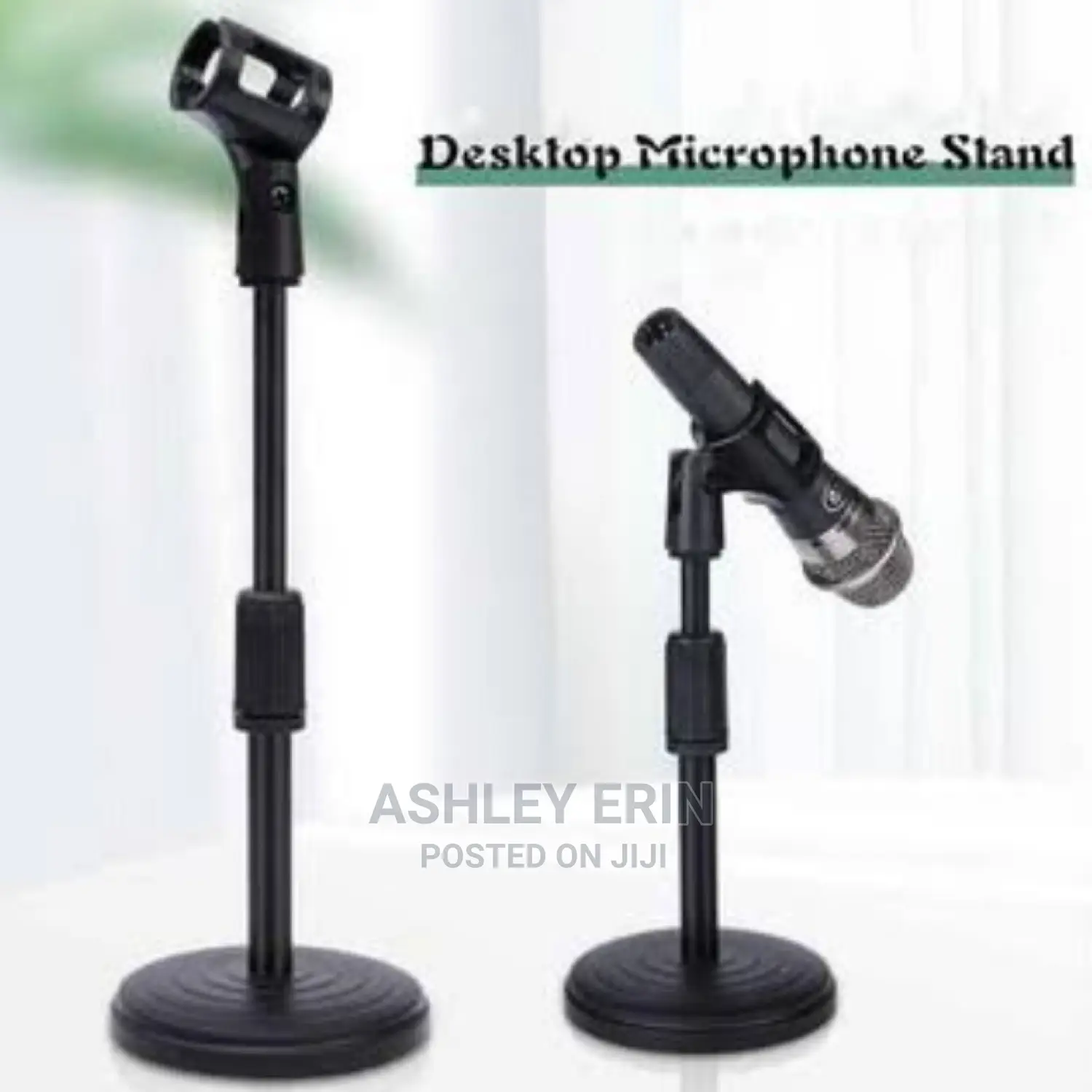 Adjustable Desktop Tripod Folding Mic Stand