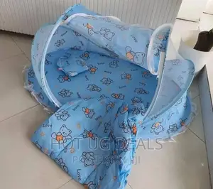 Foldable 3 Piece Baby Net With Cotton Pillow
And Pad