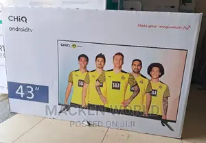 Promo 43 Chiq Smart Android Frameless With Bluetooth