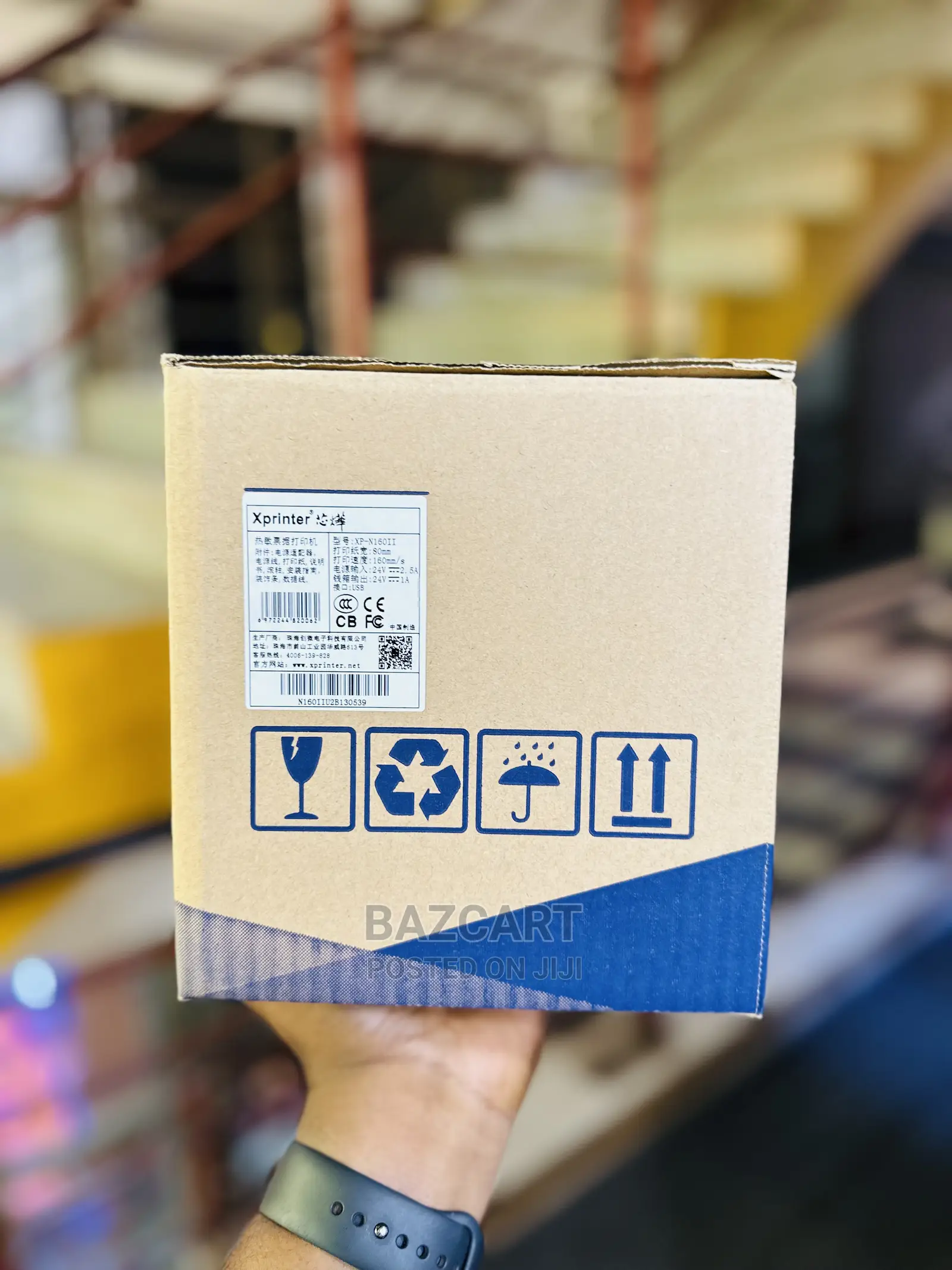 Thermal Receipt Printer Print Speed:160mm/S Paper Width:80mm