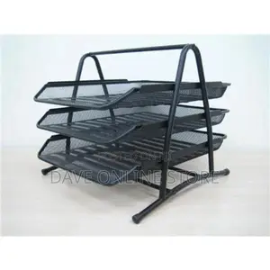 Document File Tray- 3 Tiers