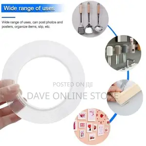 Reuseable Double Sided Nano Magic Adhesive Tapes