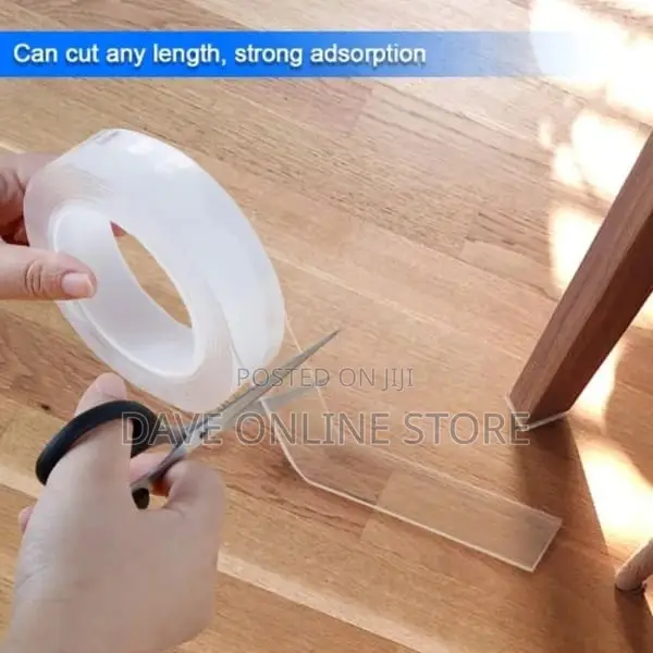 Reuseable Double Sided Nano Magic Adhesive Tapes