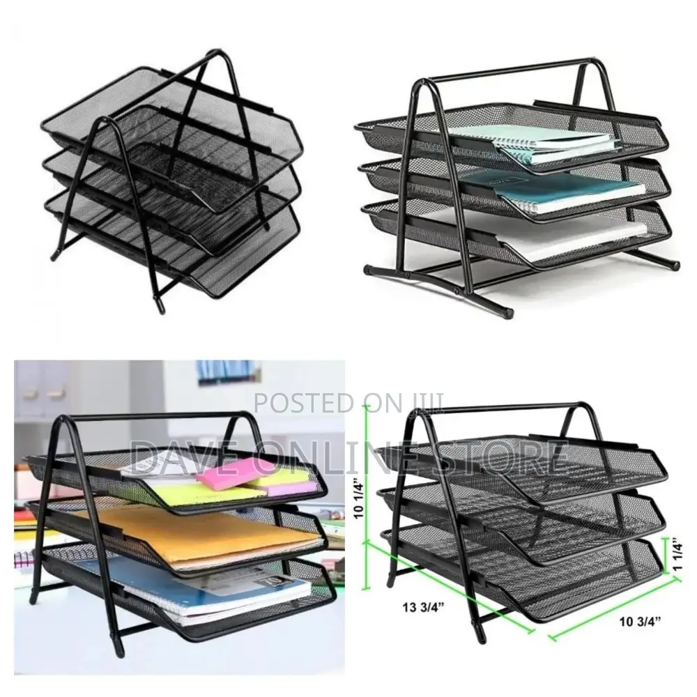 3 Tier Document Rack
