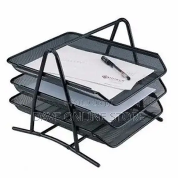 3 Tier Document Tray Rack