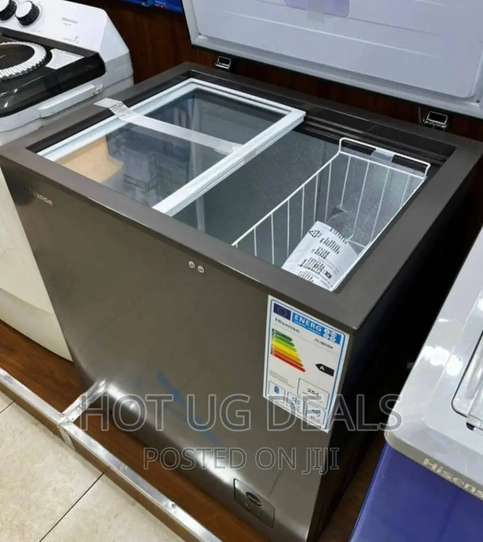 180l Hisense Chest Freezer _ Silver