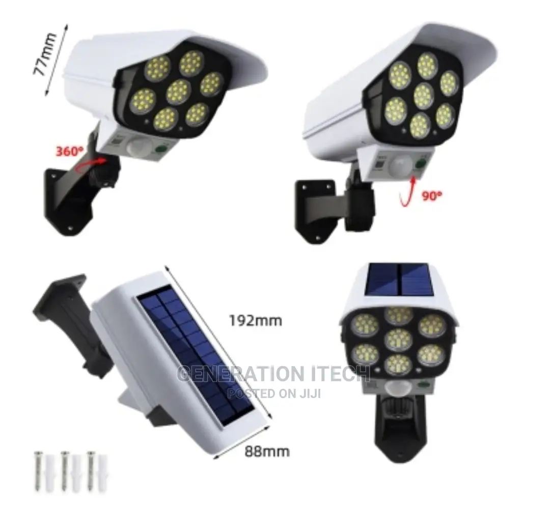 Solar Monitoring Light With Motion Sensor -waterproof