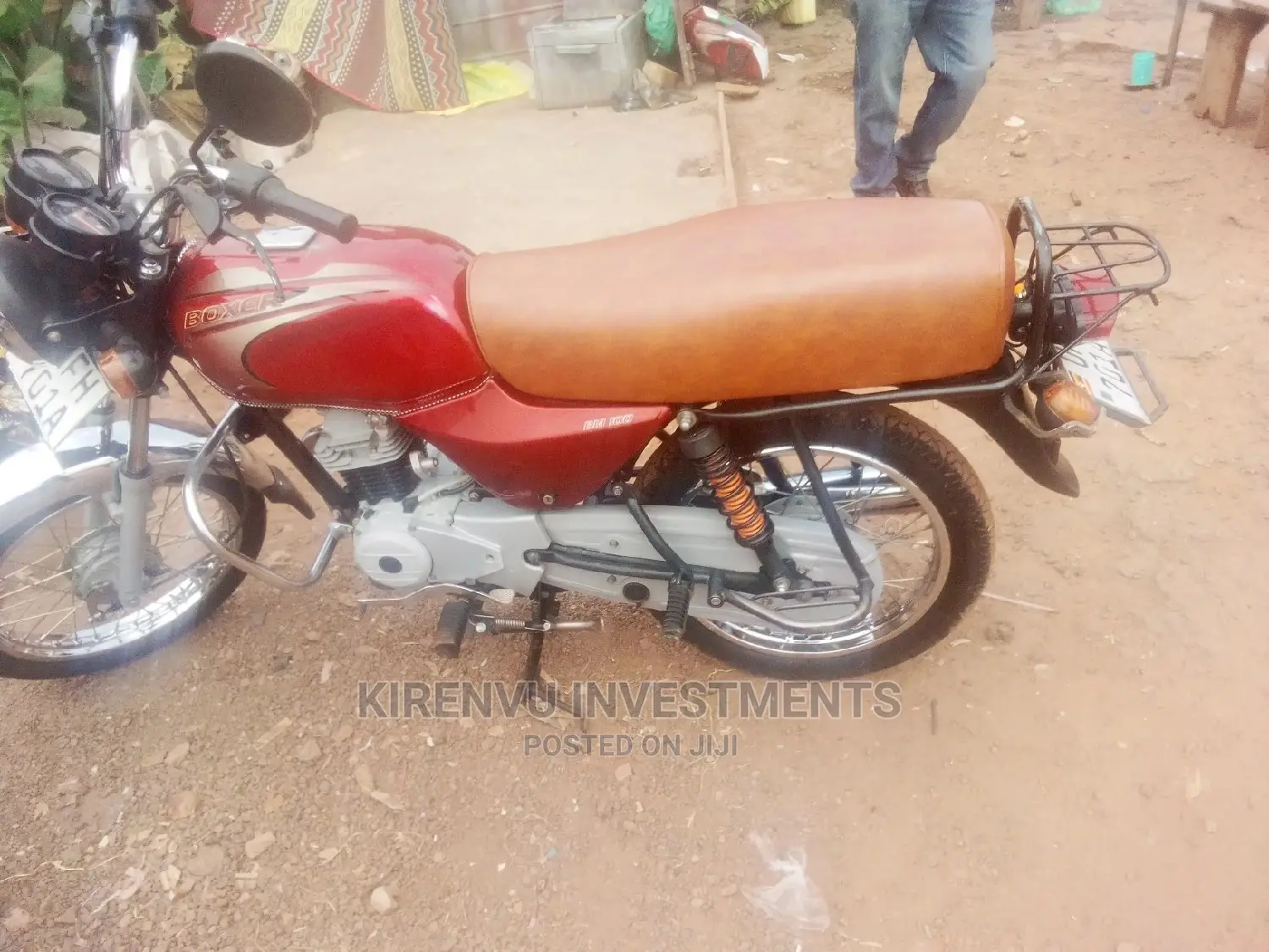 Bajaj Boxer 2018 Purple