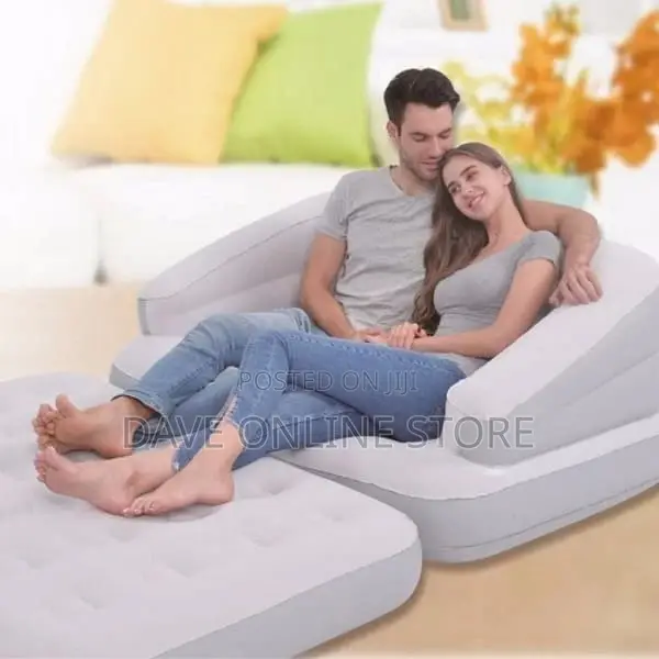 Avenli 5-In-1 Inflatable Flocked Sofa Bed