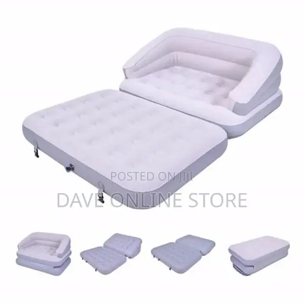 Avenli 5-In-1 Inflatable Flocked Sofa Bed