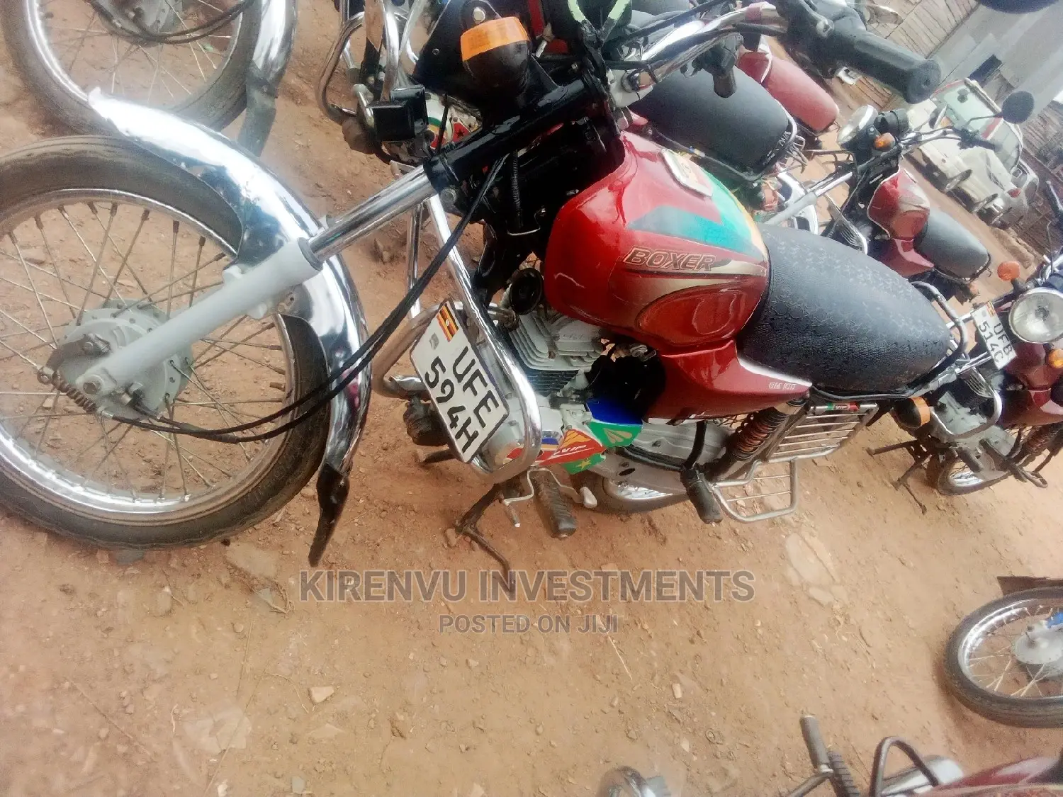 Bajaj Boxer 2020 Orange