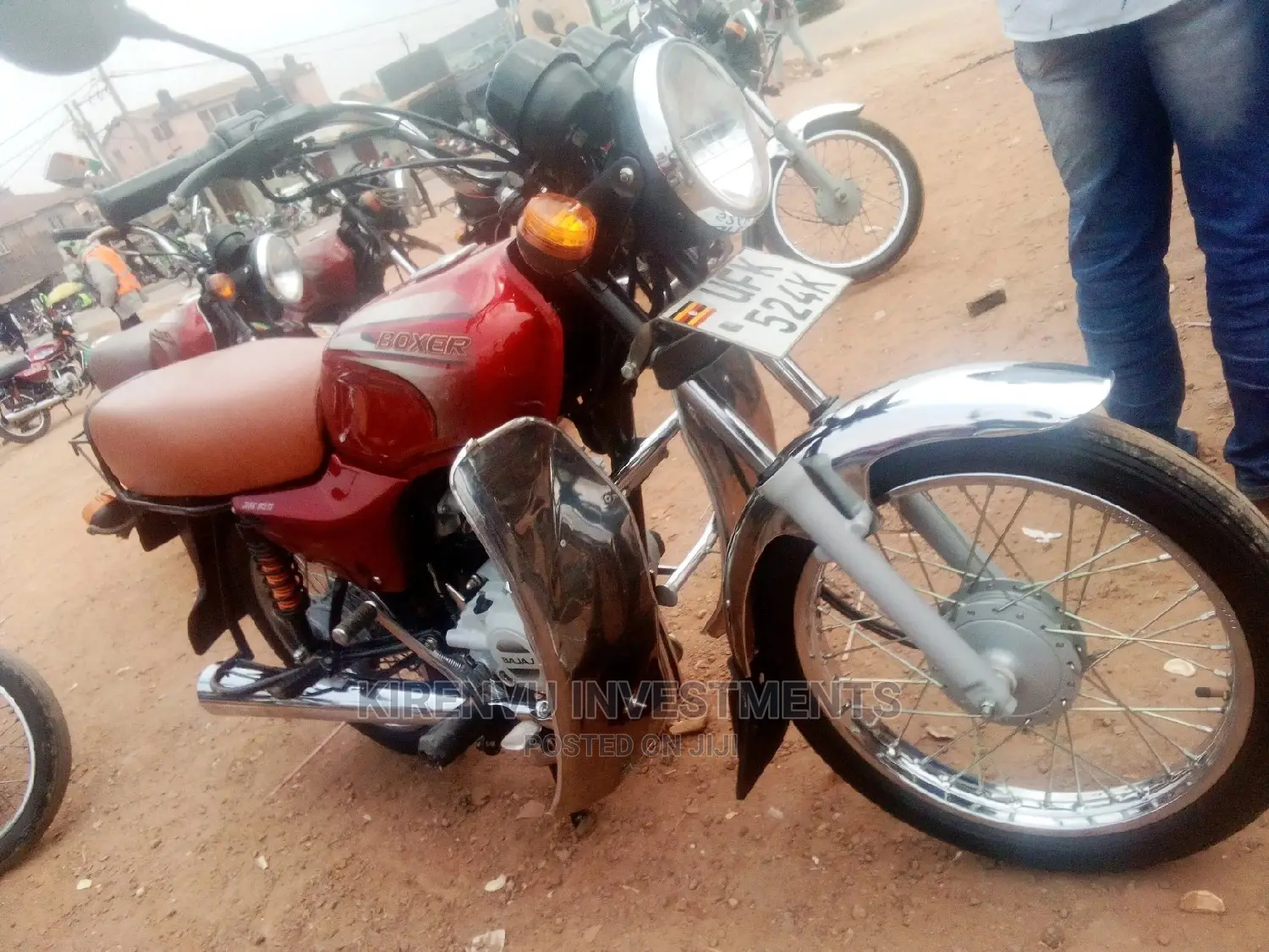 Bajaj Boxer 2019 Red