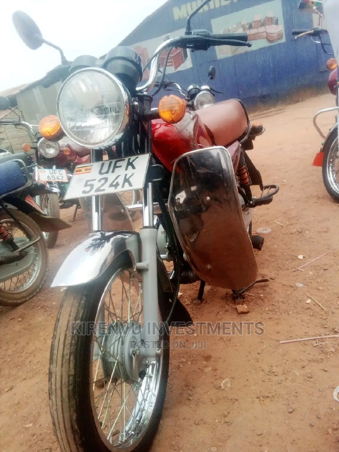 Bajaj Boxer 2019 Red