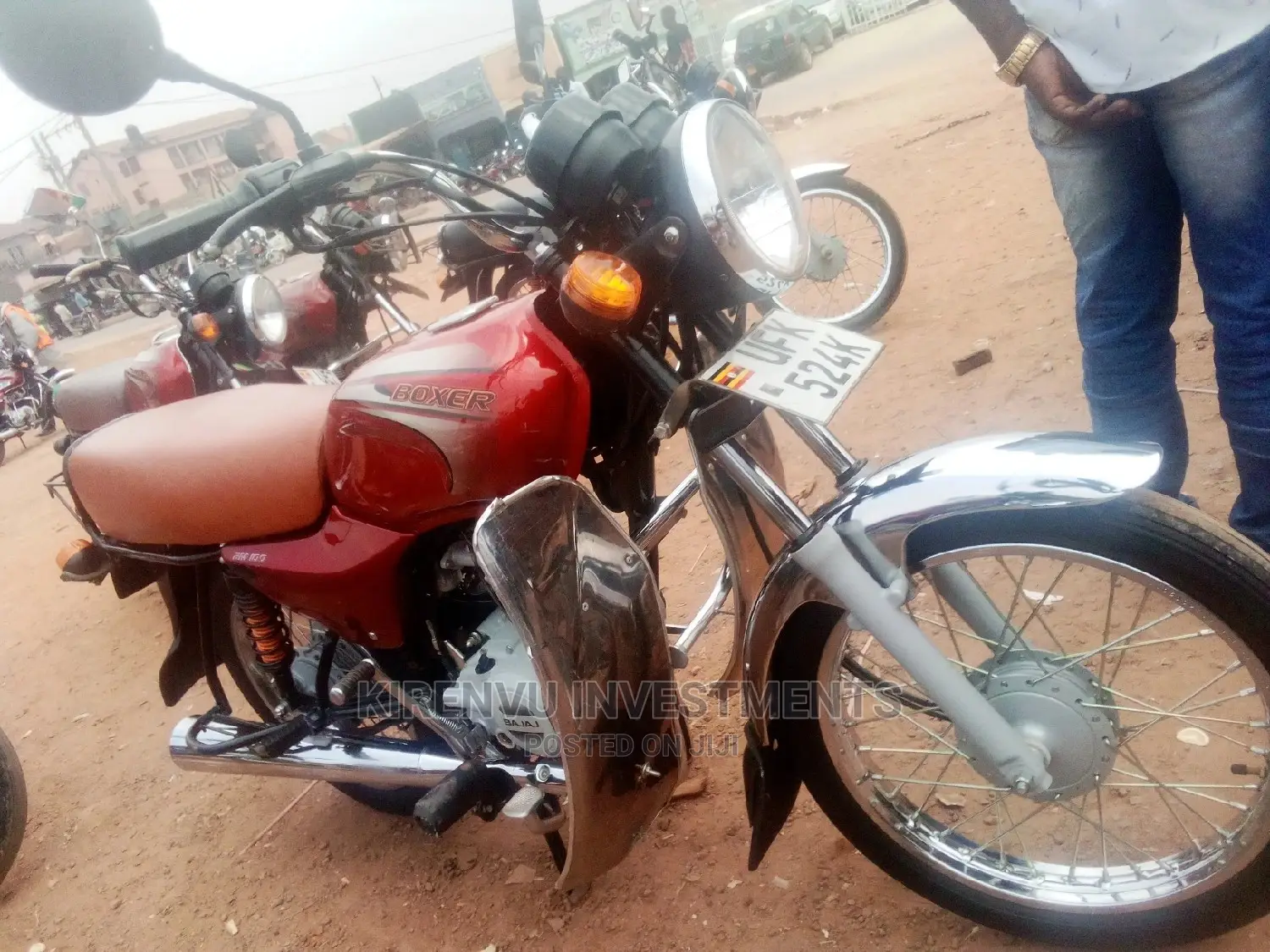 Bajaj Boxer 2019 Red