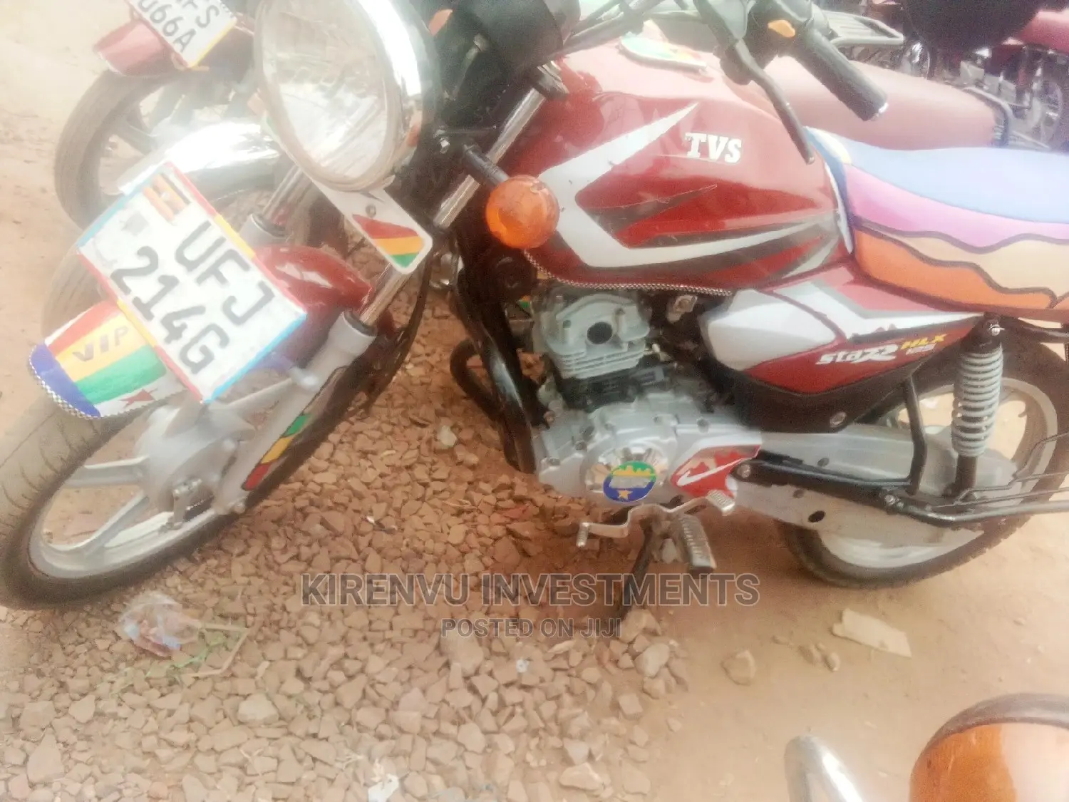 TVS Apache 180 RTR 2019 Red