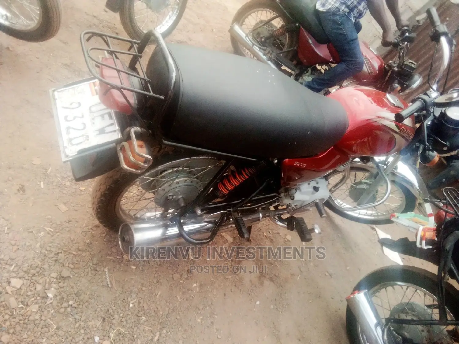 Bajaj Boxer 2015 Orange