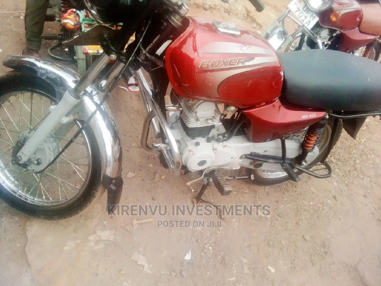 Bajaj Boxer 2015 Orange
