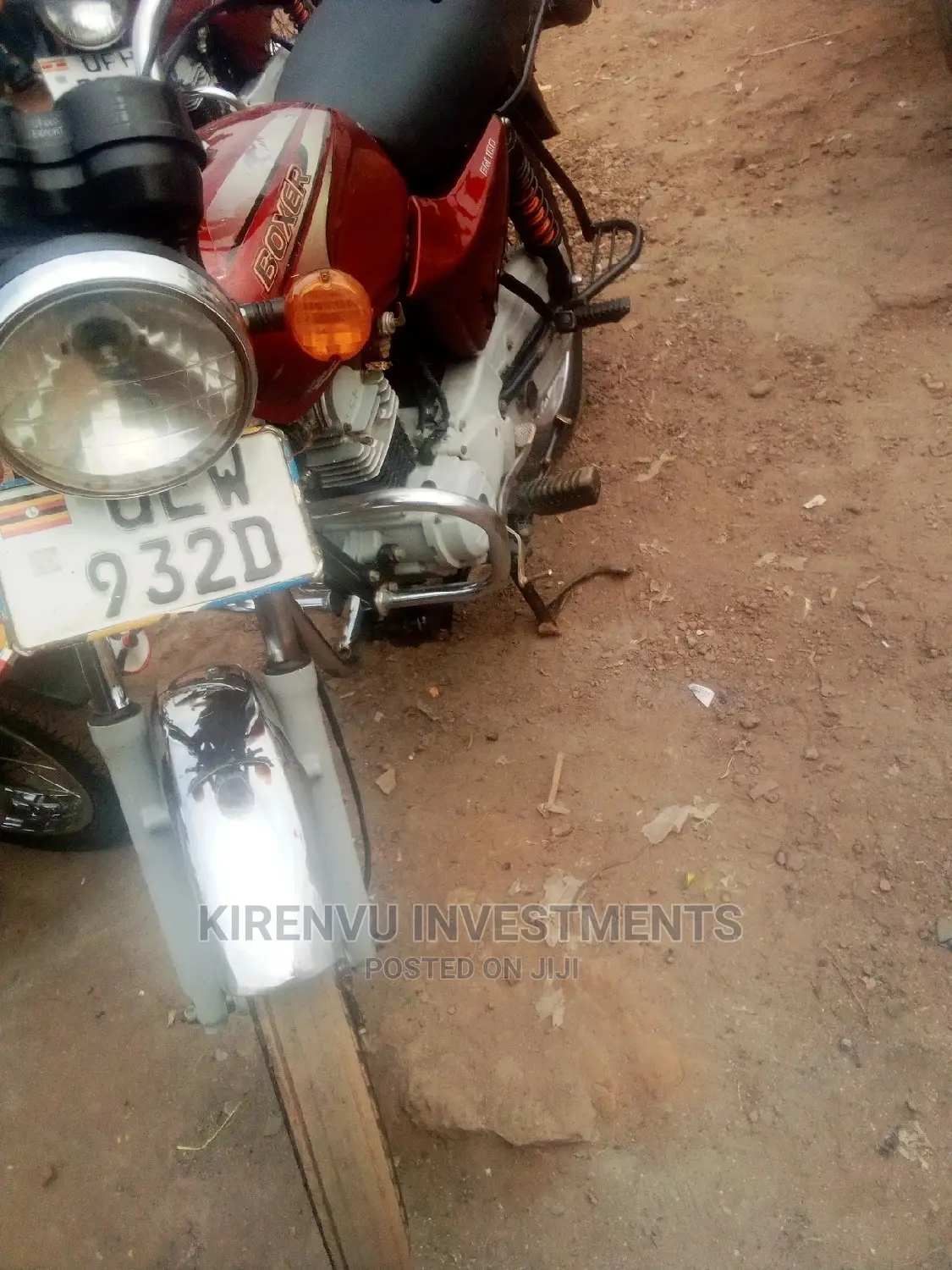 Bajaj Boxer 2015 Orange