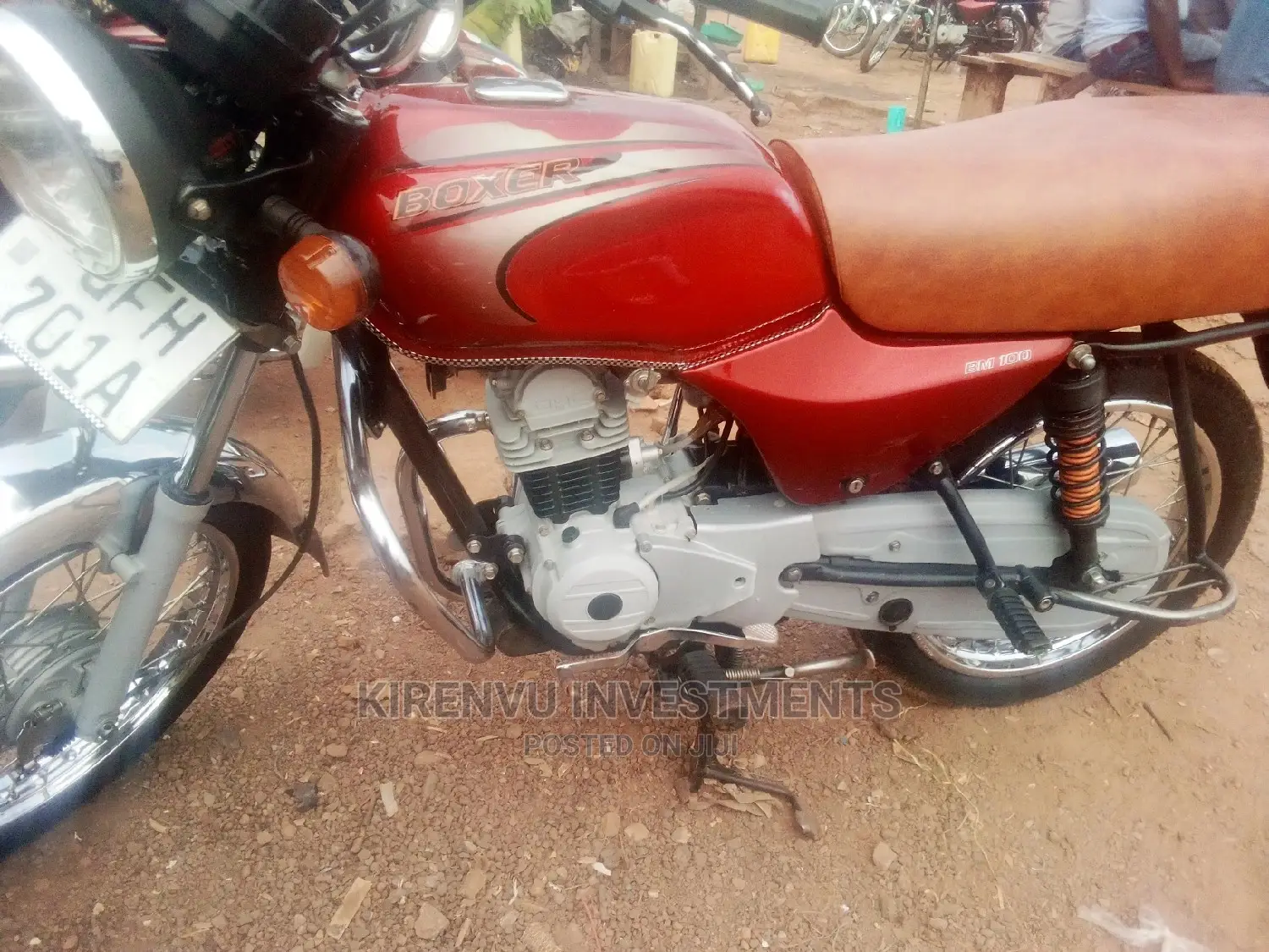 Bajaj Boxer 2015 Orange