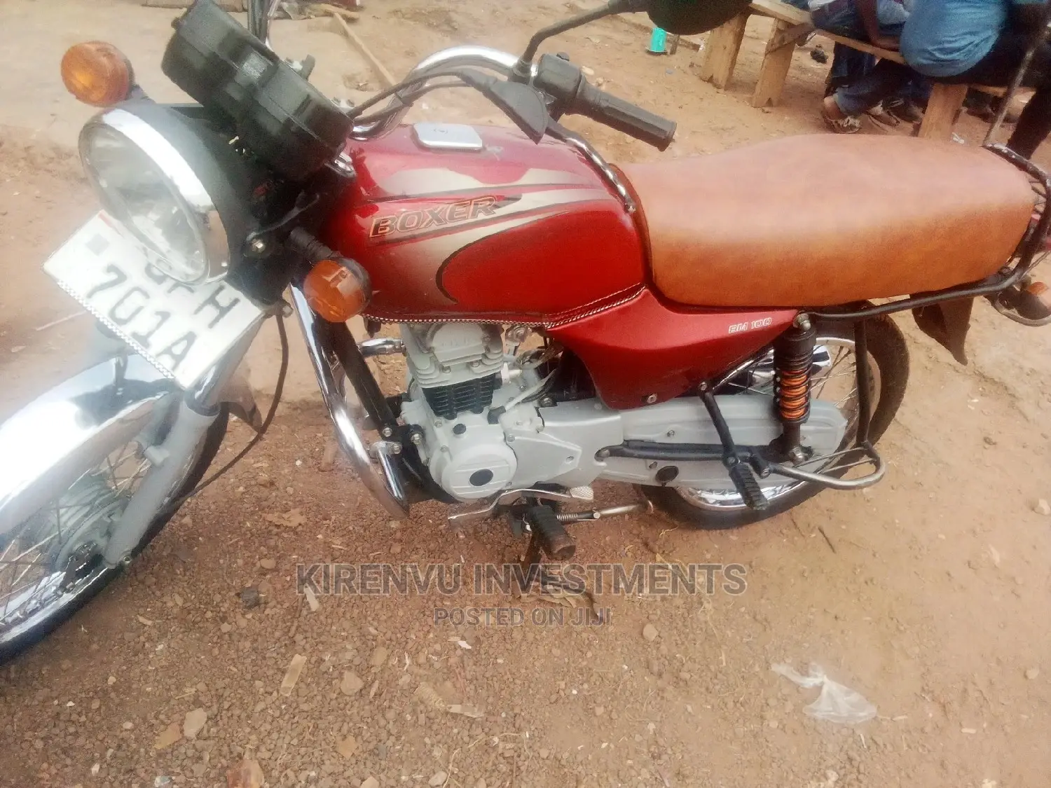 Bajaj Boxer 2015 Orange