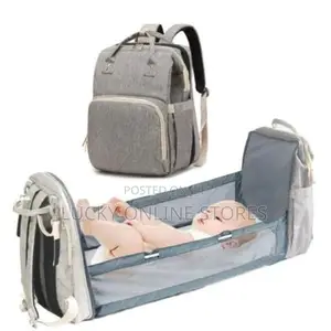 Portable Foldable Diaper Bag and Bed