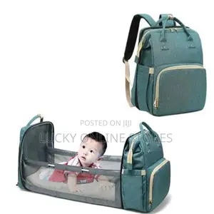 Portable Foldable Diaper Bag and Bed
