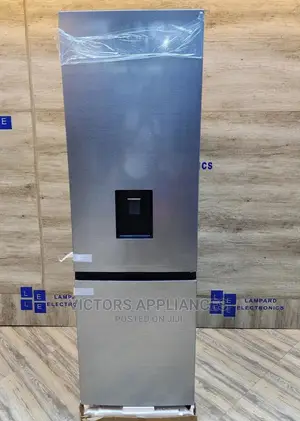 Hisense 341L Double Door Refrigerator With Water Dispenser