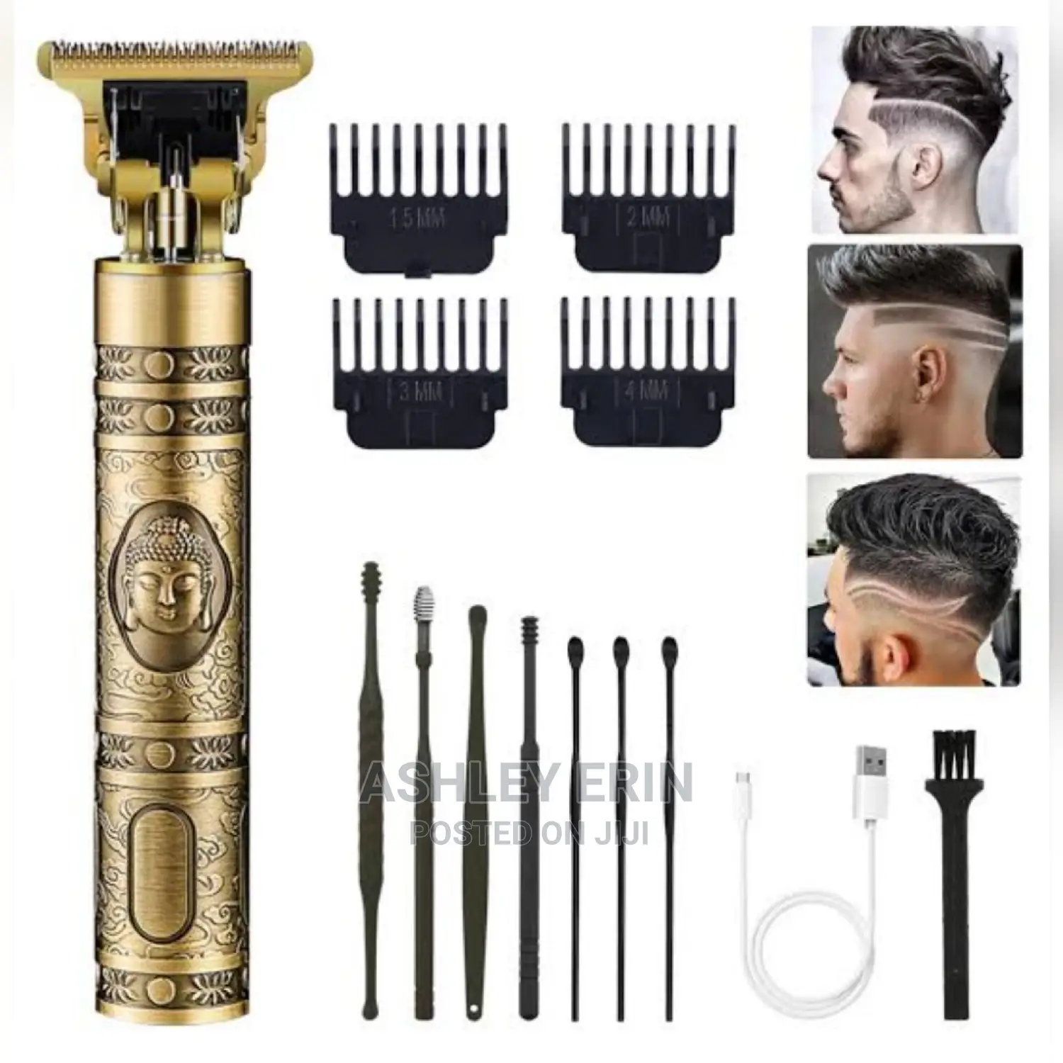 Professional Cordless T-Blade Hair Clipper