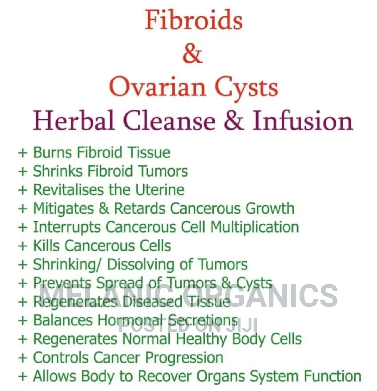 Fibroids and Ovarian Cyst Kit