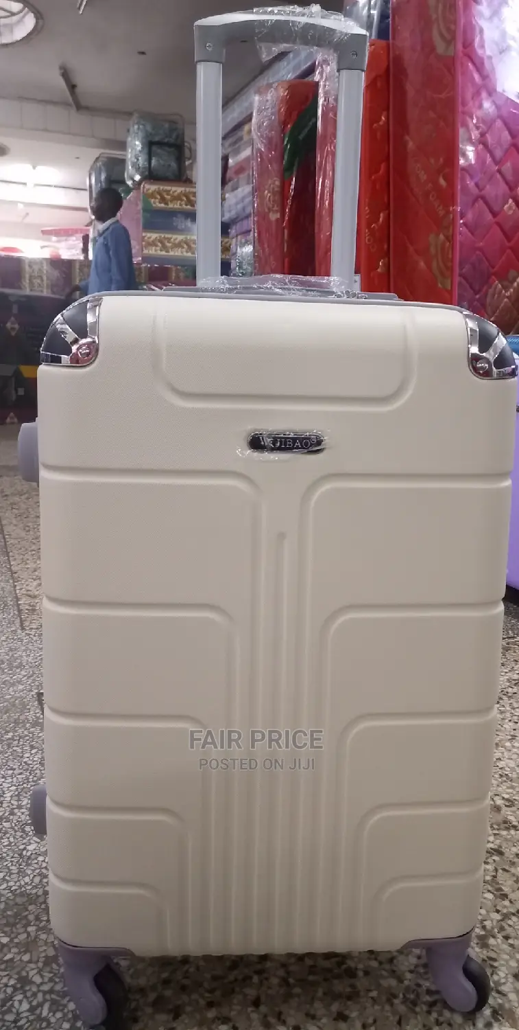 Plastic Suitcases (Silver)