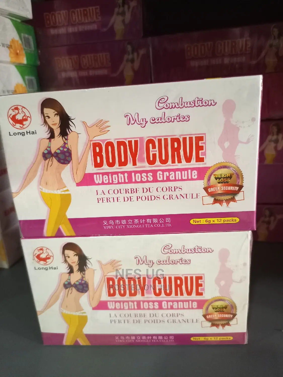 Long Hai Sexy Body Curves Weight Loss Granule Slimming Tea