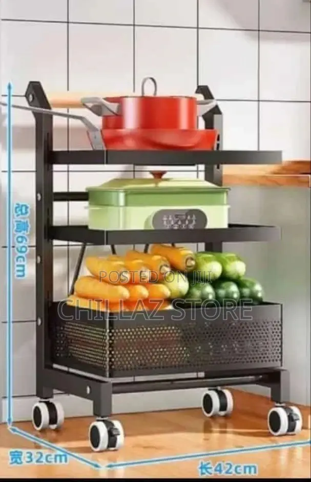 Kitchen Rack Trolley