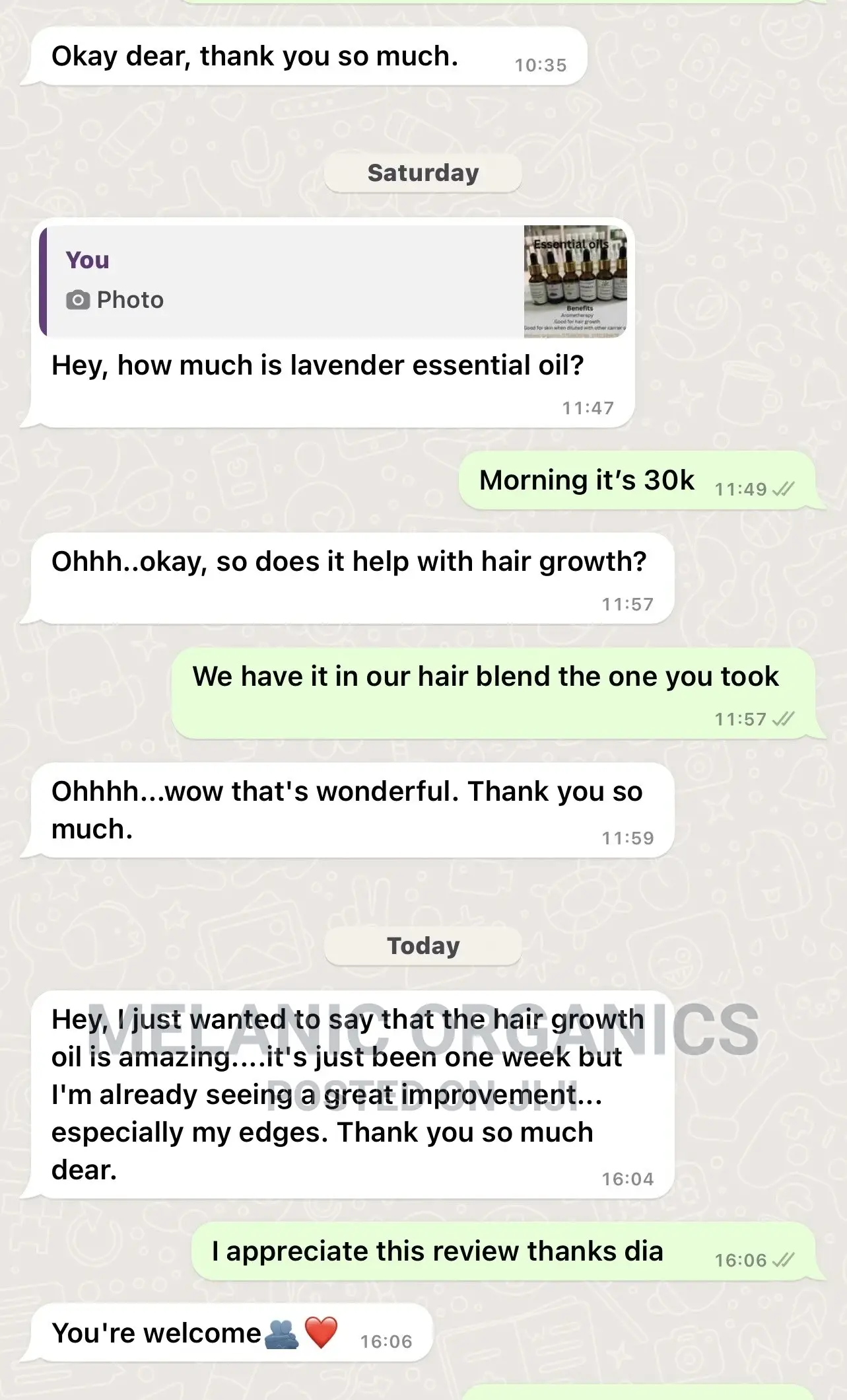 Hair Growth Oil Blend