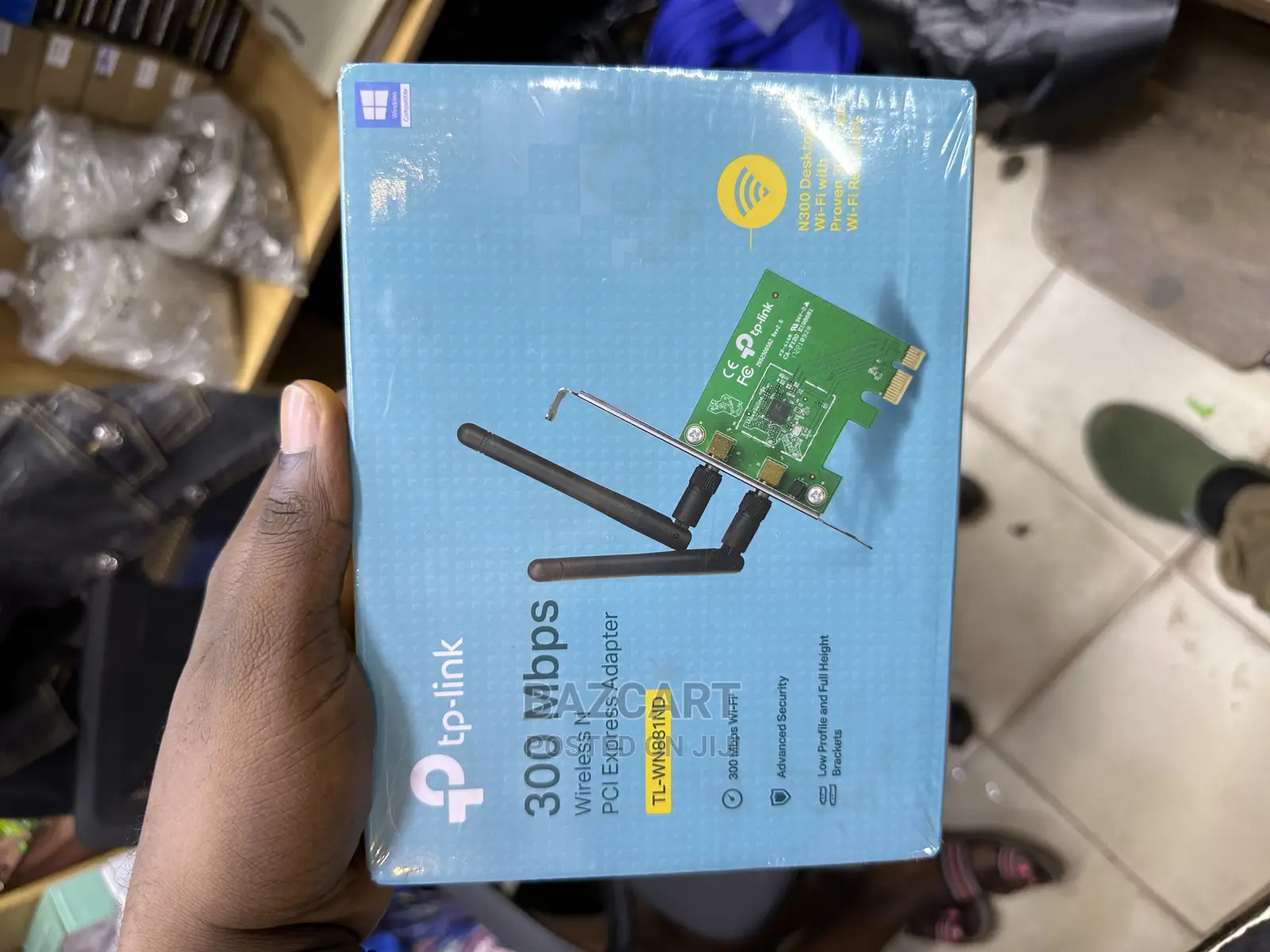 TL-WN881ND | 300mbps Wireless N PCI Express Adapter