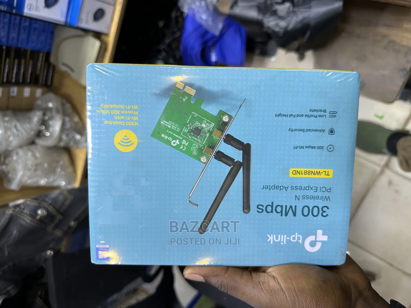 TL-WN881ND | 300mbps Wireless N PCI Express Adapter