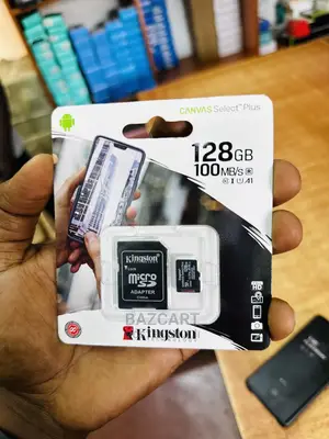 128gb Kingston Canvas Select Plus Microsd Memory Card