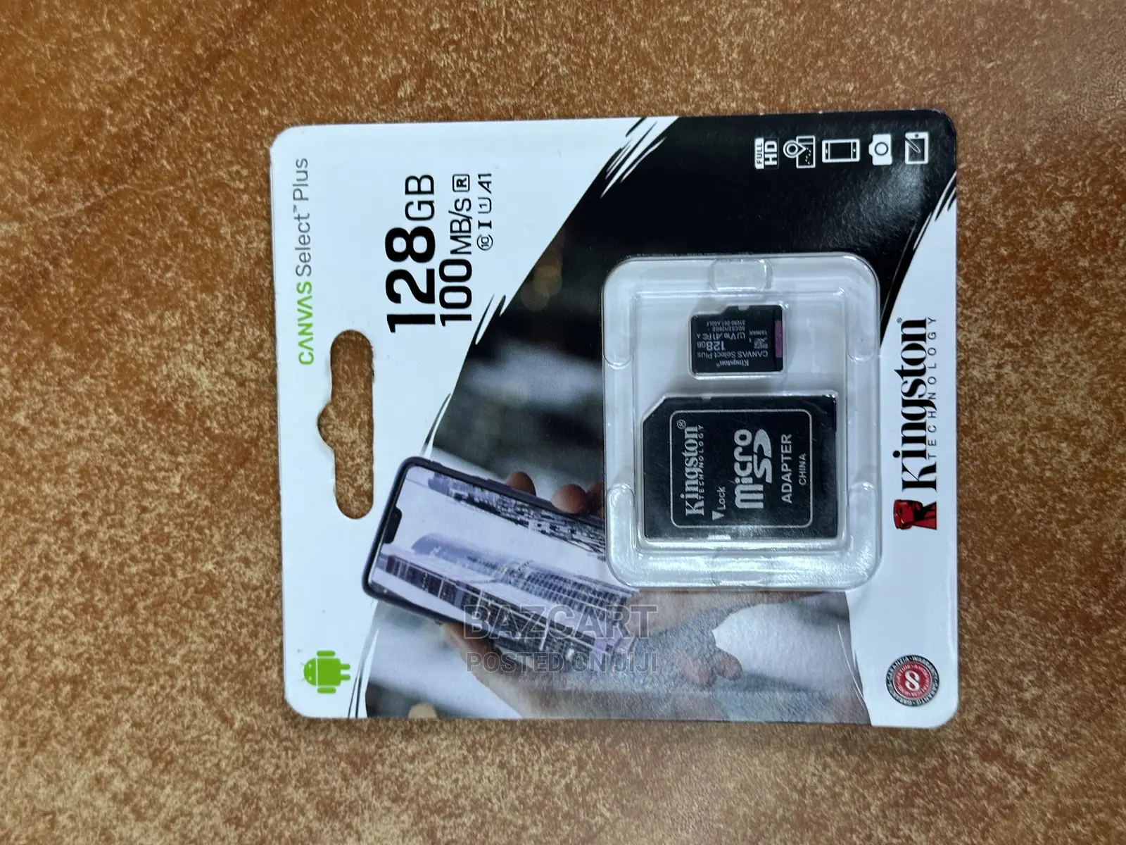 128gb Kingston Canvas Select Plus Microsd Memory Card