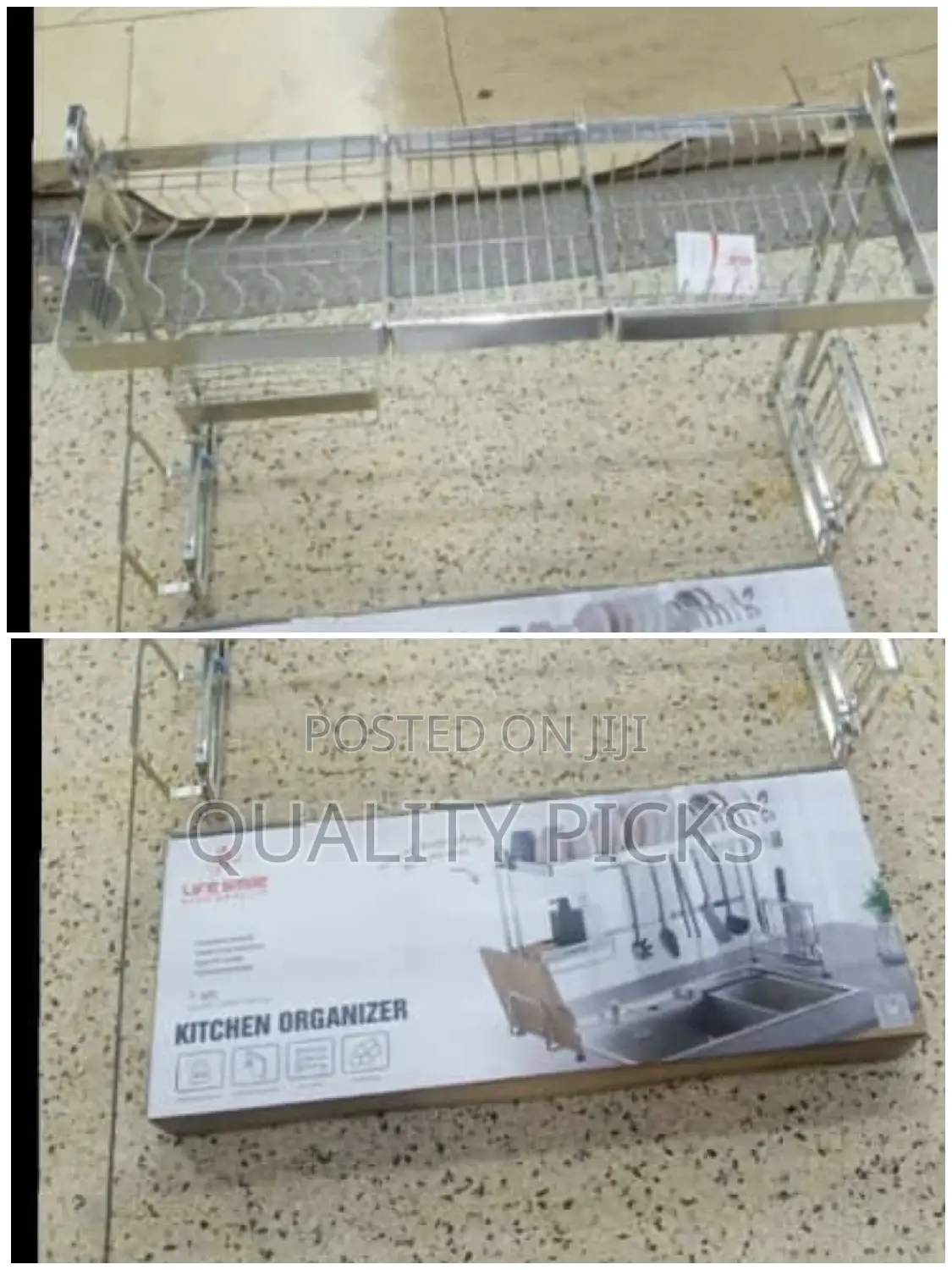 2 Layer Kitchen Organizer