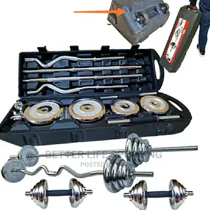 55 Kg Dumbbells, Barbell, Z- Bar Set